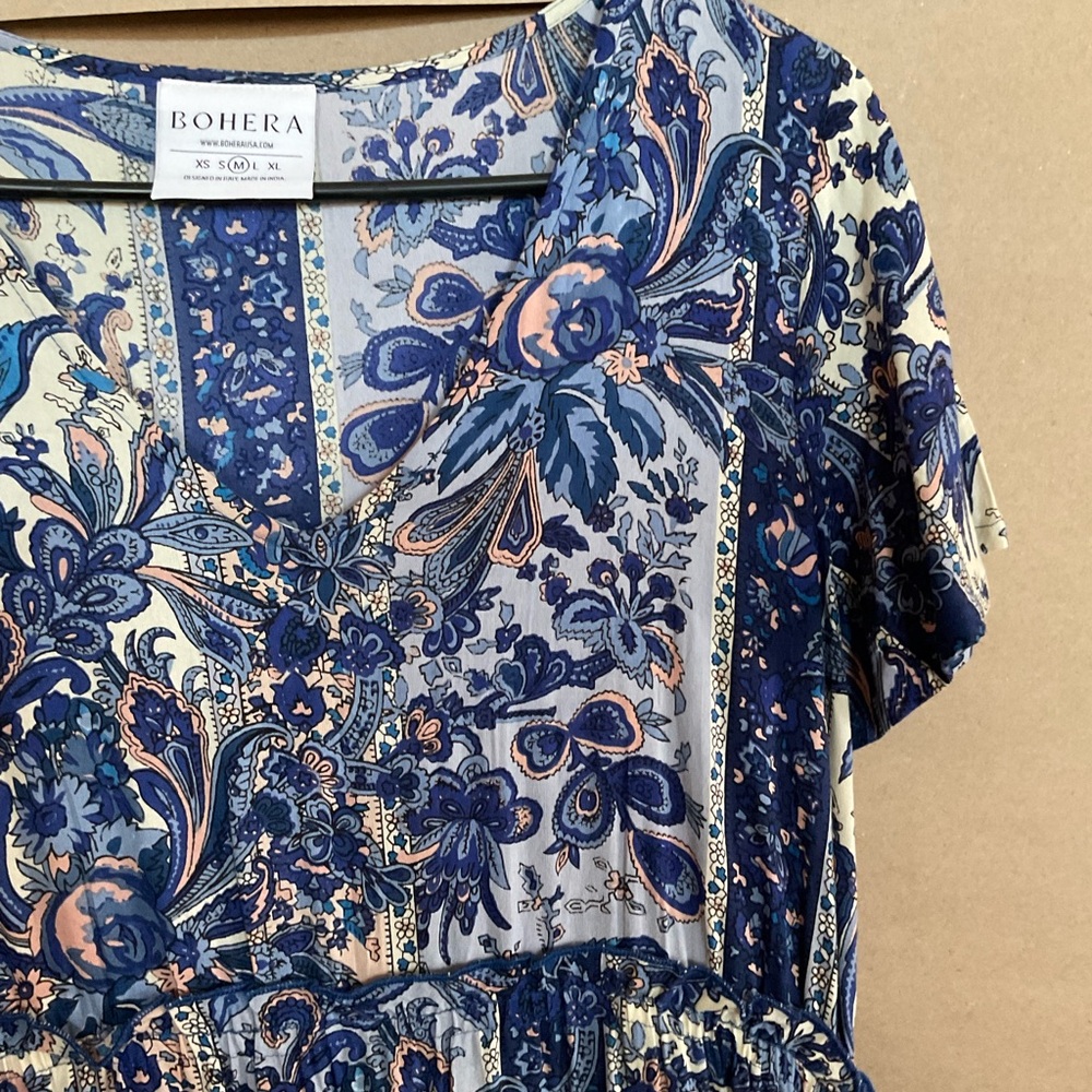 Bohera dress. Floral. Maxi. Size M - Picture 5 of 10